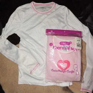 Winter Bundle/Up Proper! Girl's Thermal Underwear/PJ's  - Set of 4